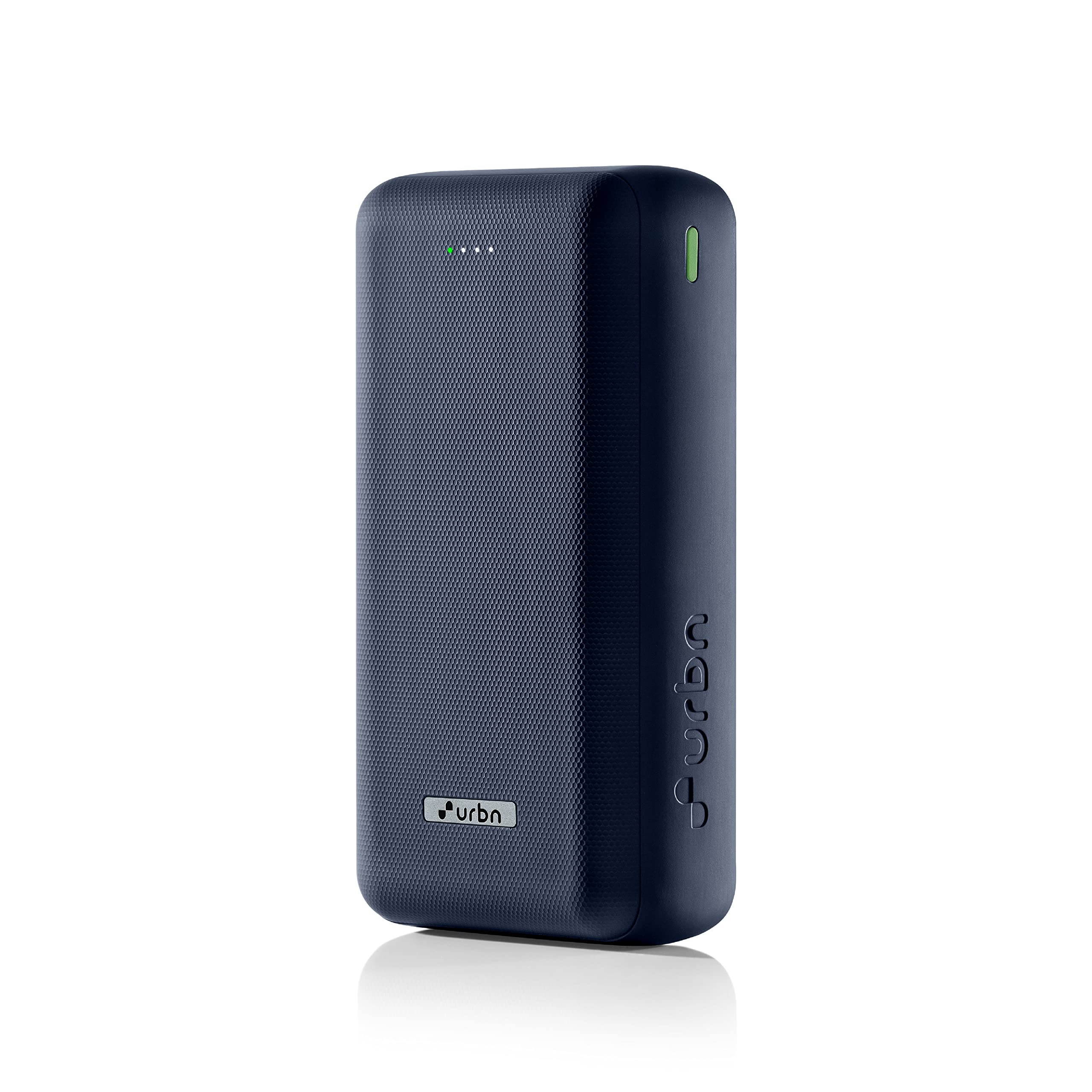 URBN 27000 mAh 22.5W Super Fast Charging Compact Power Bank with Quick Charge & Power Delivery, USB Type-C Input/Output, Made in India, Type C Cable Included (Blue) -USB Type C