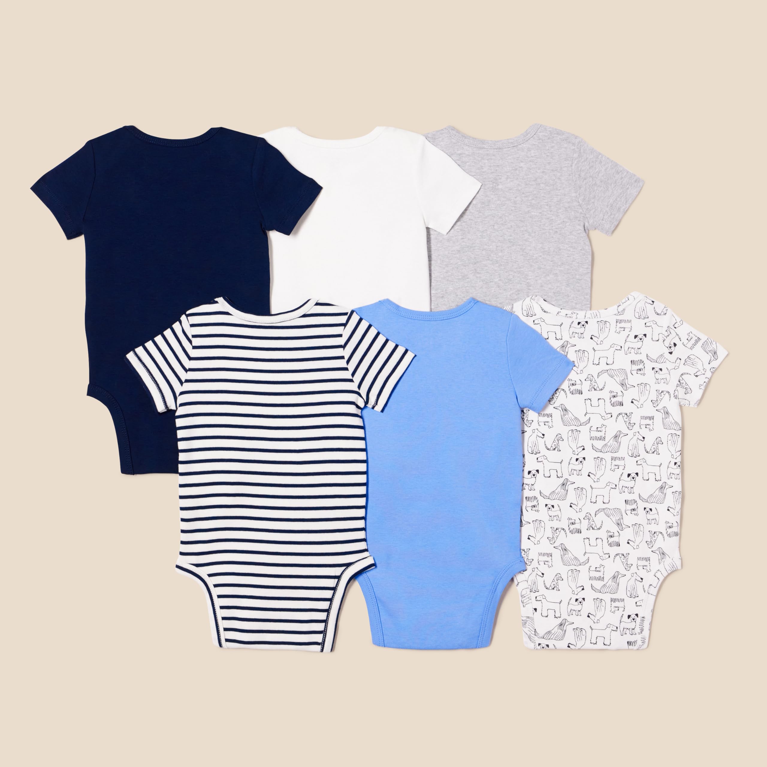 Amazon Essentials Body a Maniche Corte Unisex Bimbi, Confezioni Multiple