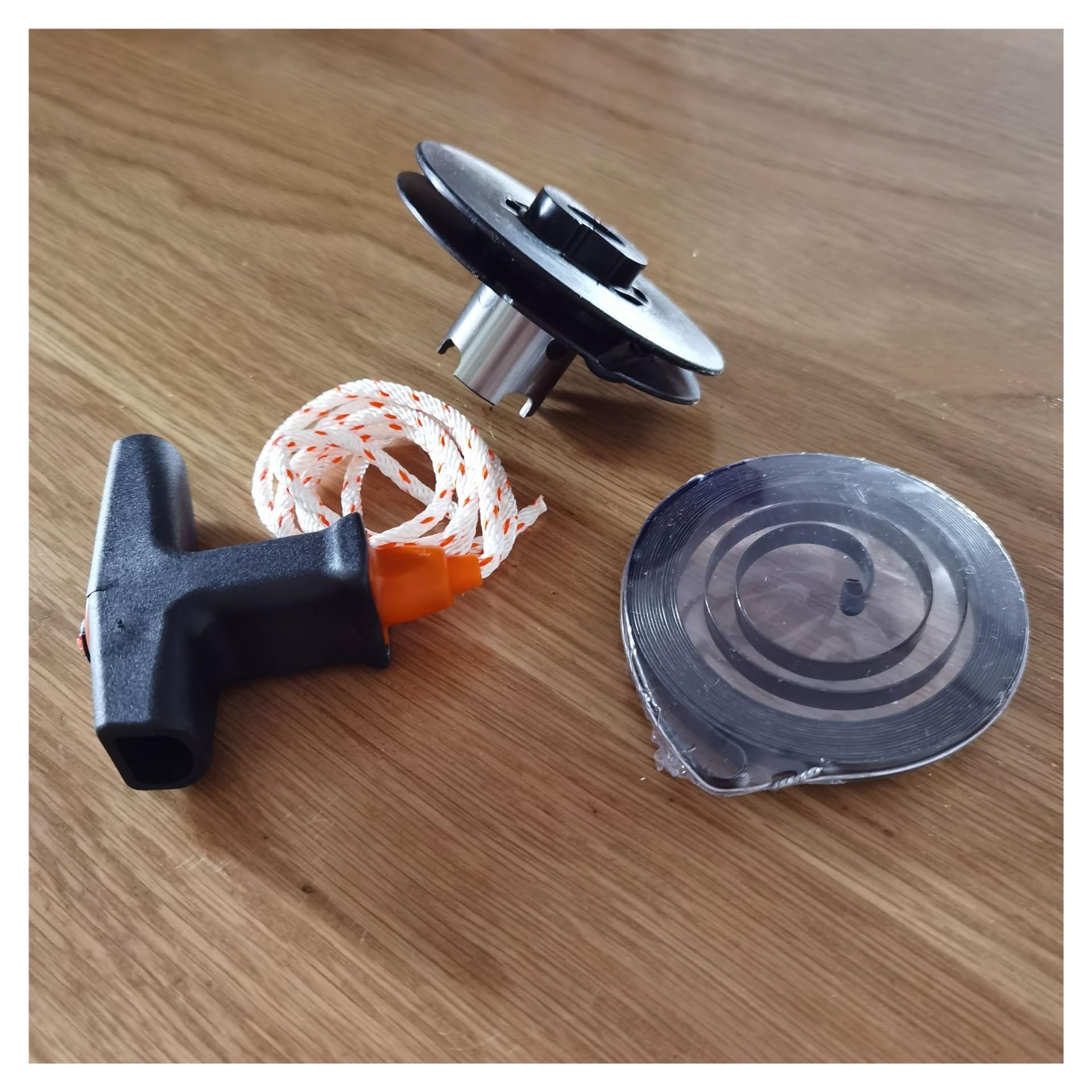 Poulie de lanceur K1270 avec ressort de rappel haute tension et corde de traction renforcée