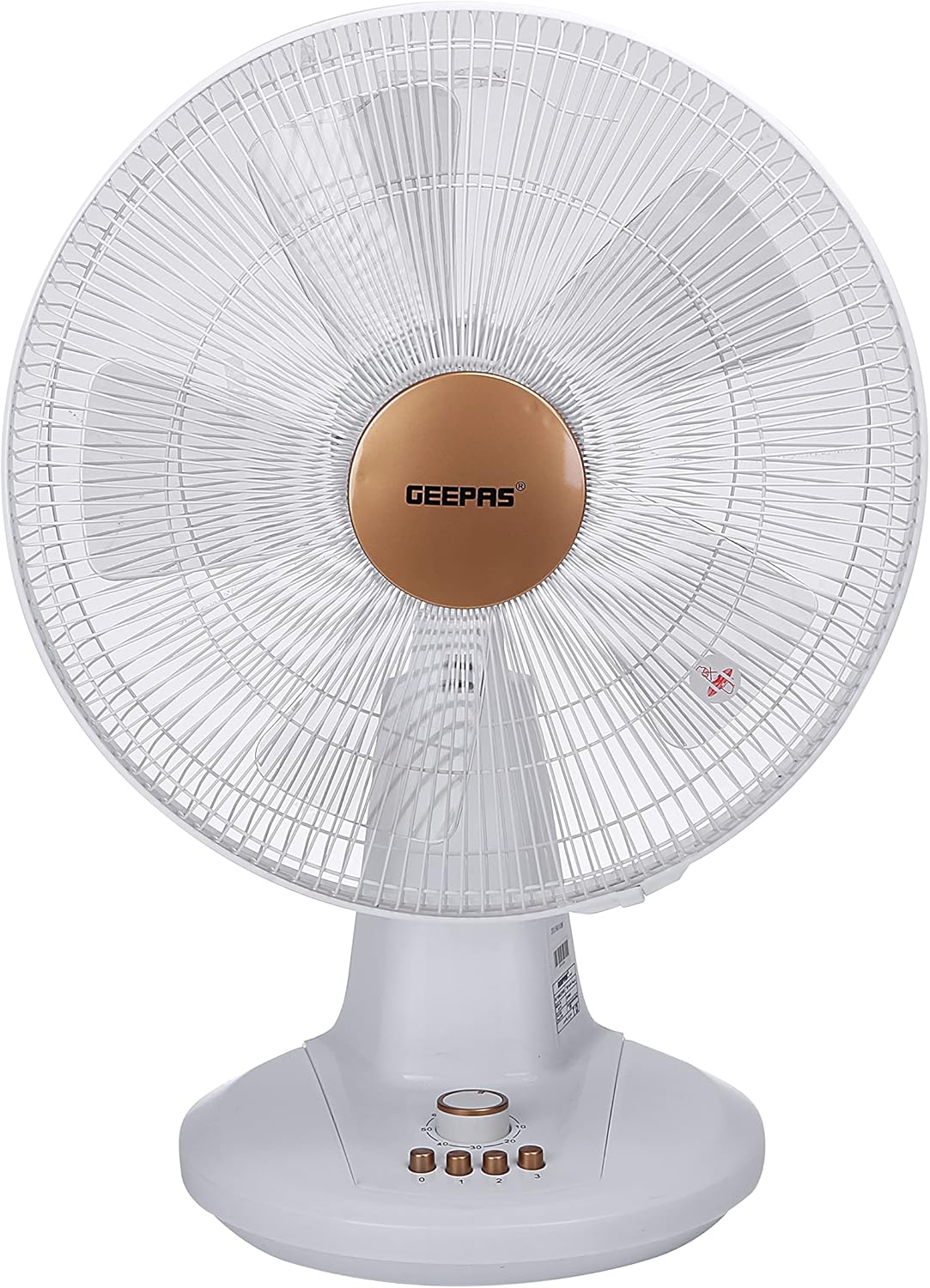 Geepas 16inch table fan 3 speed settings with oscillating/rotating