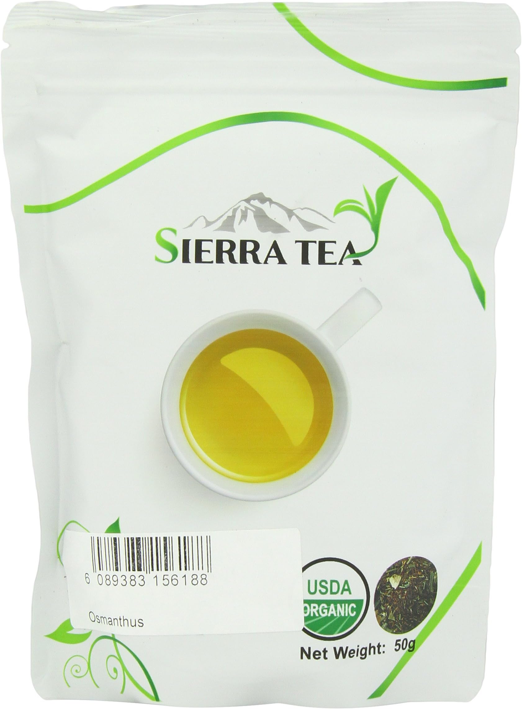 Sierra Tea Osmanthus Flower Herbal Tea, 1.76 Ounce (Pack of 20)