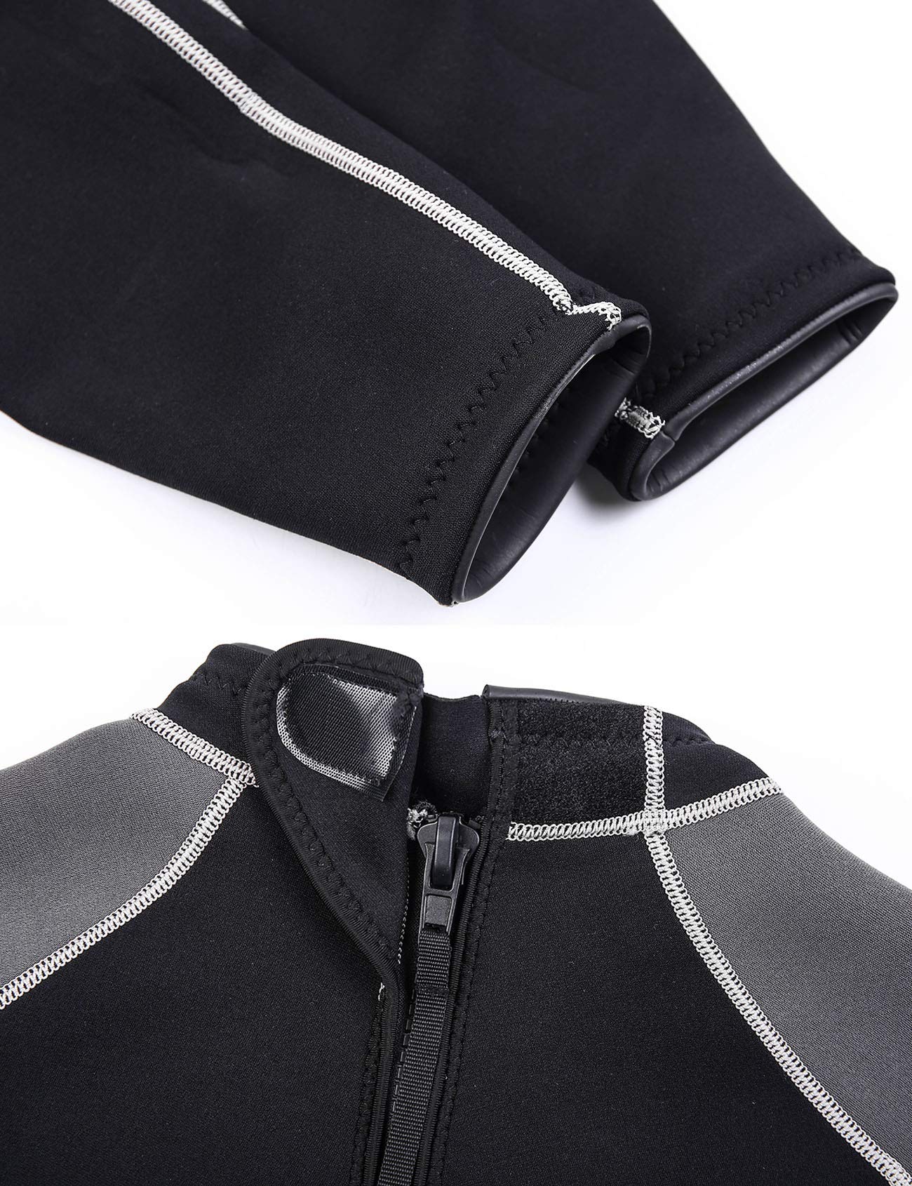 Letuwj - Mute tute da uomo, in neoprene, 3 mm, per immersioni, surf, nuoto, manica lunga, per sport acquatici
