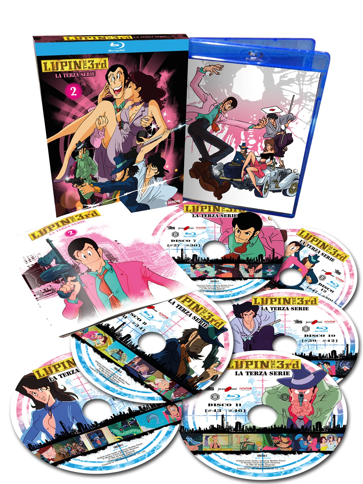 Lupin III - La Terza Serie Vol.2 (6 Blu-ray) (Limited Edition) (6 Blu Ray)