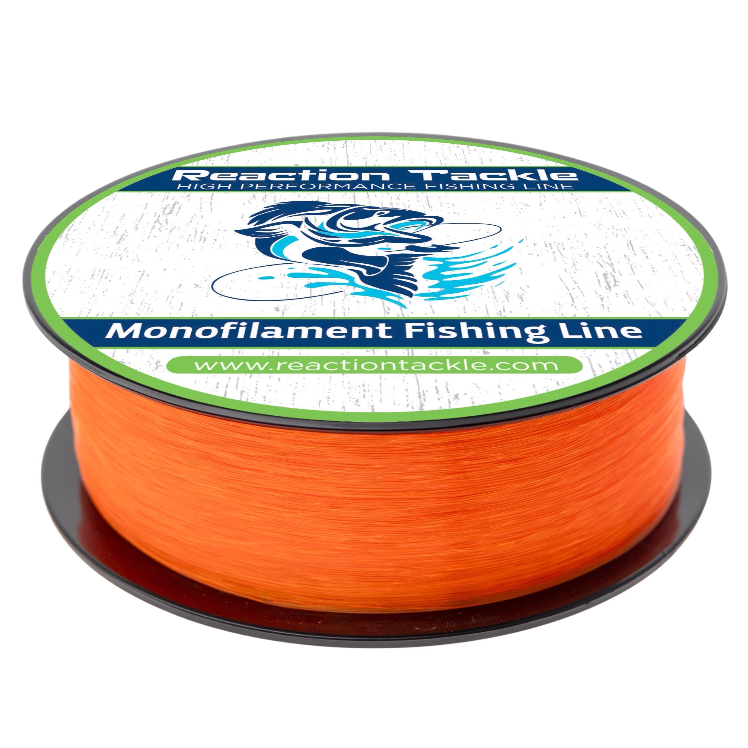 Reaction Tackle Monofilament Fishing Line, Pro Grade Nylon Mono Line