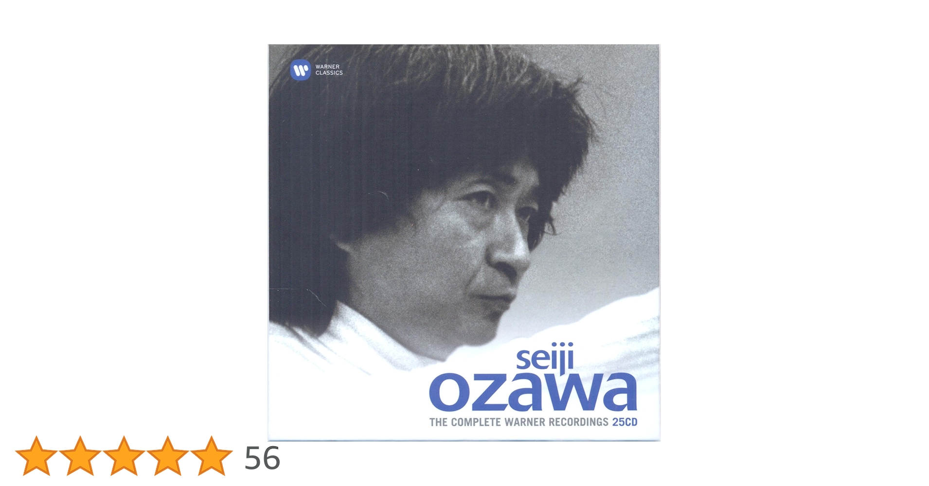 新品/25/CD/BOX 小澤征爾 SEIJI OZAWA ワーナー録音全集 小澤征爾 ワーナー録音全集(25CD) 小澤征爾ワーナーコンプリート