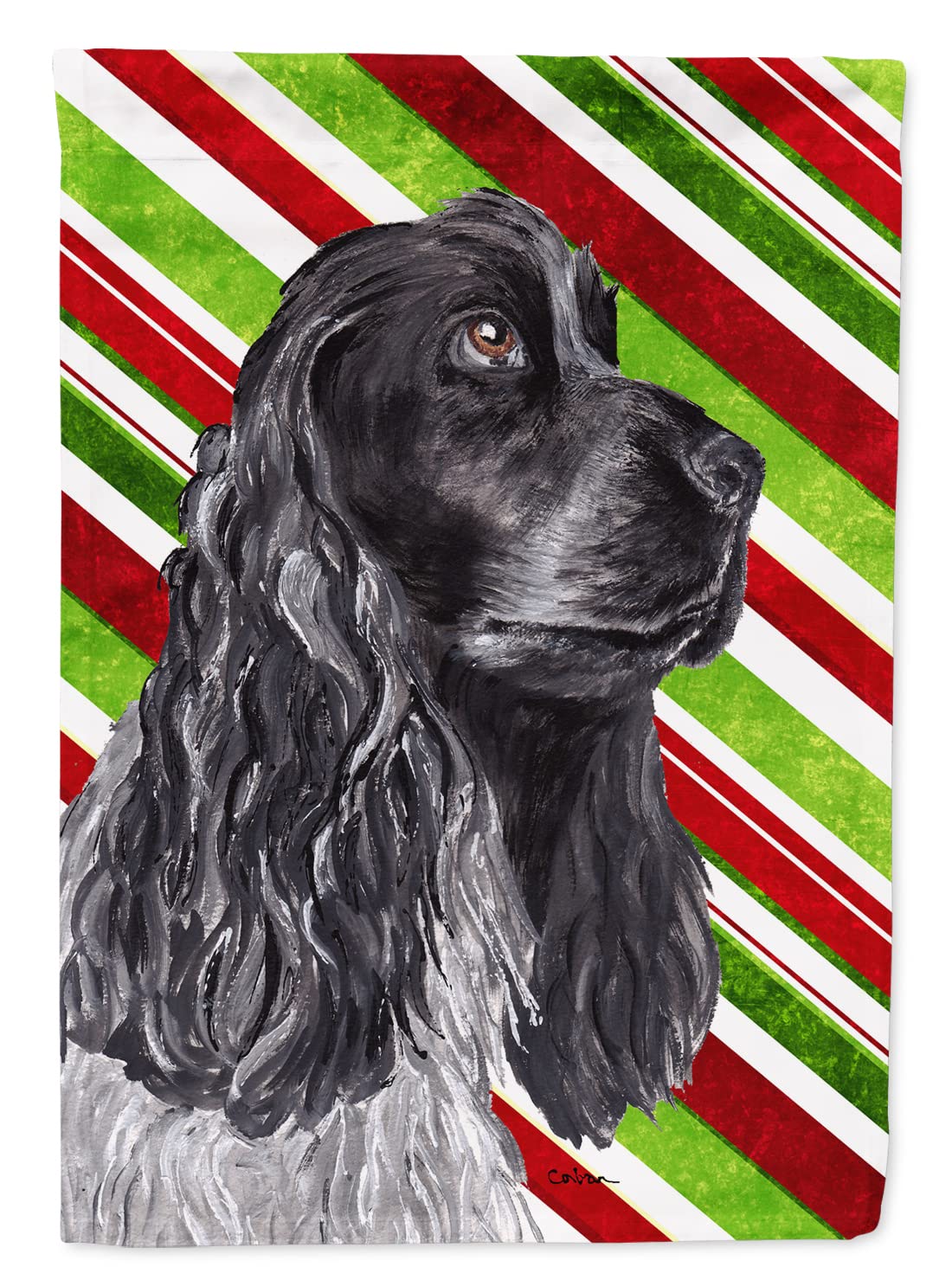 Drapeau de Noël Cocker Spaniel pour Décoration Jardin Maison Caroline's Treasures