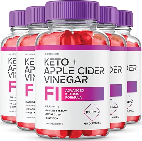 Miniatura 1 de Paquete de 5 gomitas F1 Keto + ACV Gomitas Keto F1 F1 Keto Gummies F1 Keto Gomitas F1 Keto ACV Gomitas de fórmula avanzada de vinagre de sidra de