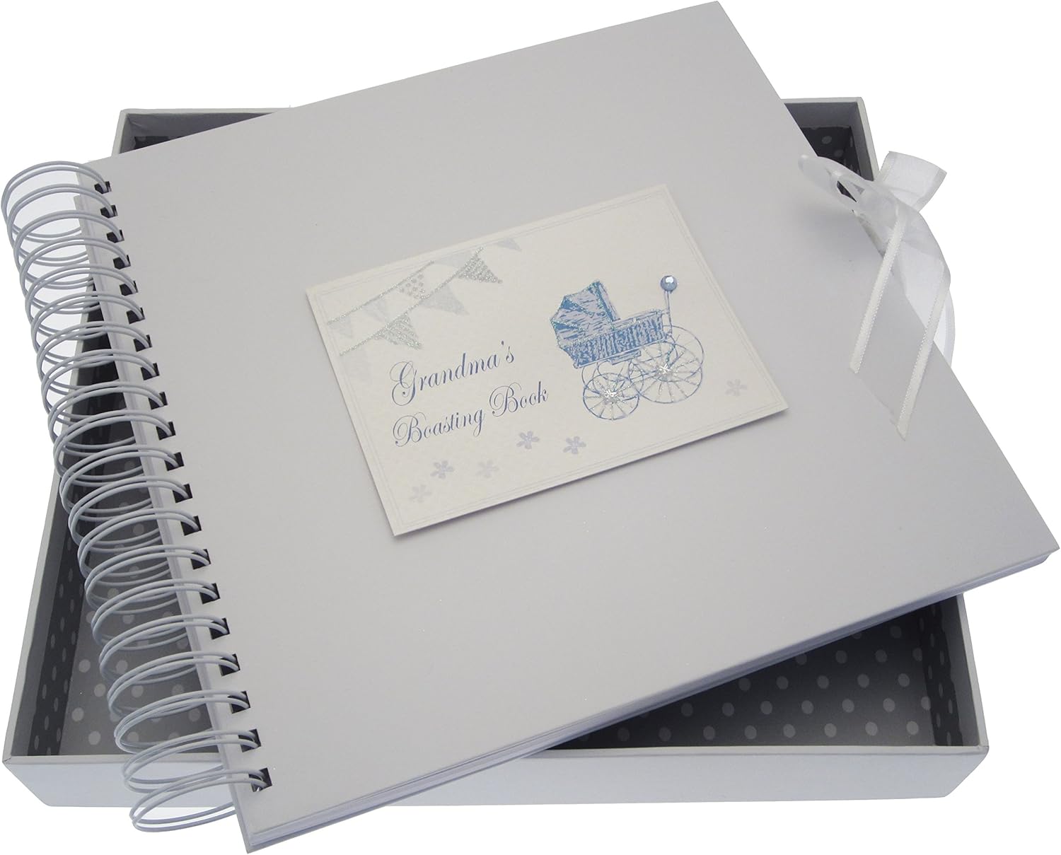 White Cotton Cards ``Grandson 21 Have A Super Birthday