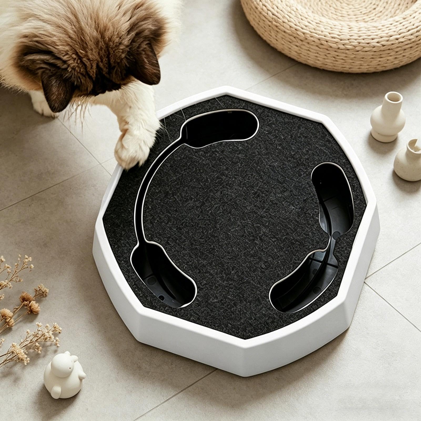 Automatisches Katzenspielzeug – Mäuse-Teaser-Übungsspiel – wiederaufladbares Katzenanreicherungsspielzeug | für Schlafzimmer, Zuhause, Wohnung, Spielbereich allein Zeit Küche