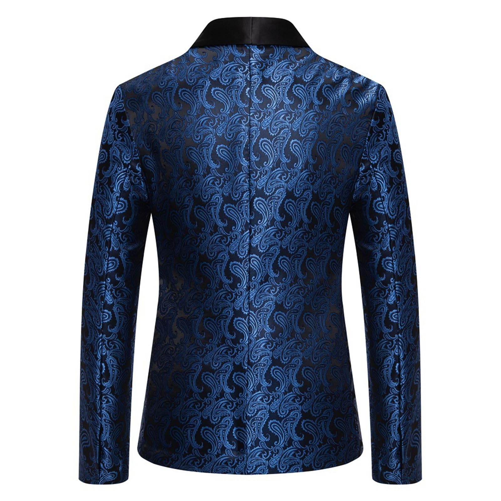 Giacca Uomo Stampata Casual, Blazer Elegante con Chiusura a Bottoni e Fantasia Moderna, Abito Sartoriale Creativo dal Design Originale, Perfetto per Festa, Cerimonia e Business