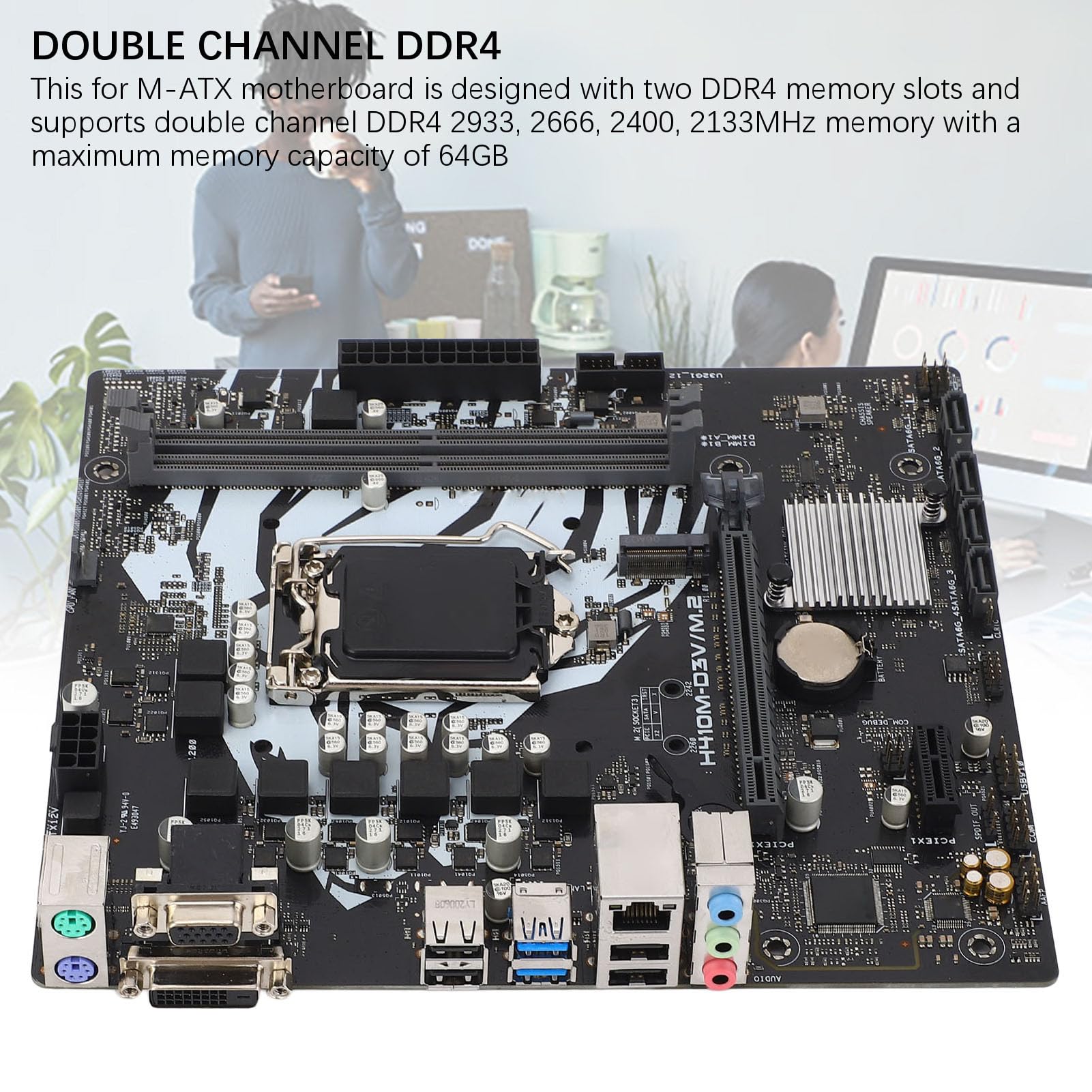 SENECESLI PCI-E-Computer Płyta Główna Advanced DDR4 DDR4 Dobol PCI-ELOT USB 3.2 CPU LGA 1200 10. Projektowanie, Rozpoczęcie i Generowanie Gier