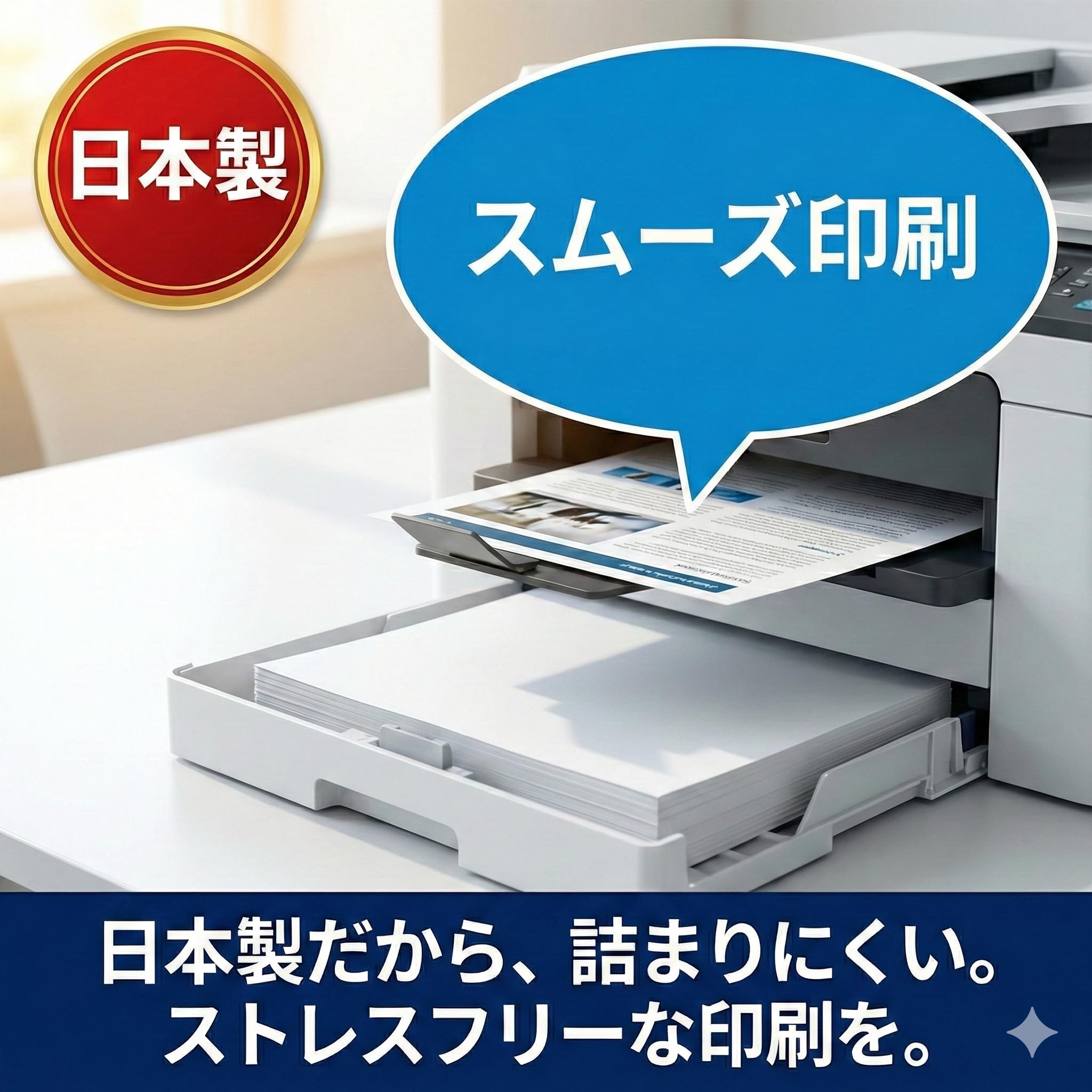 Amazon | denkon A4 白紙 カット紙 2分割 マイクロミシン目入 プリンタ