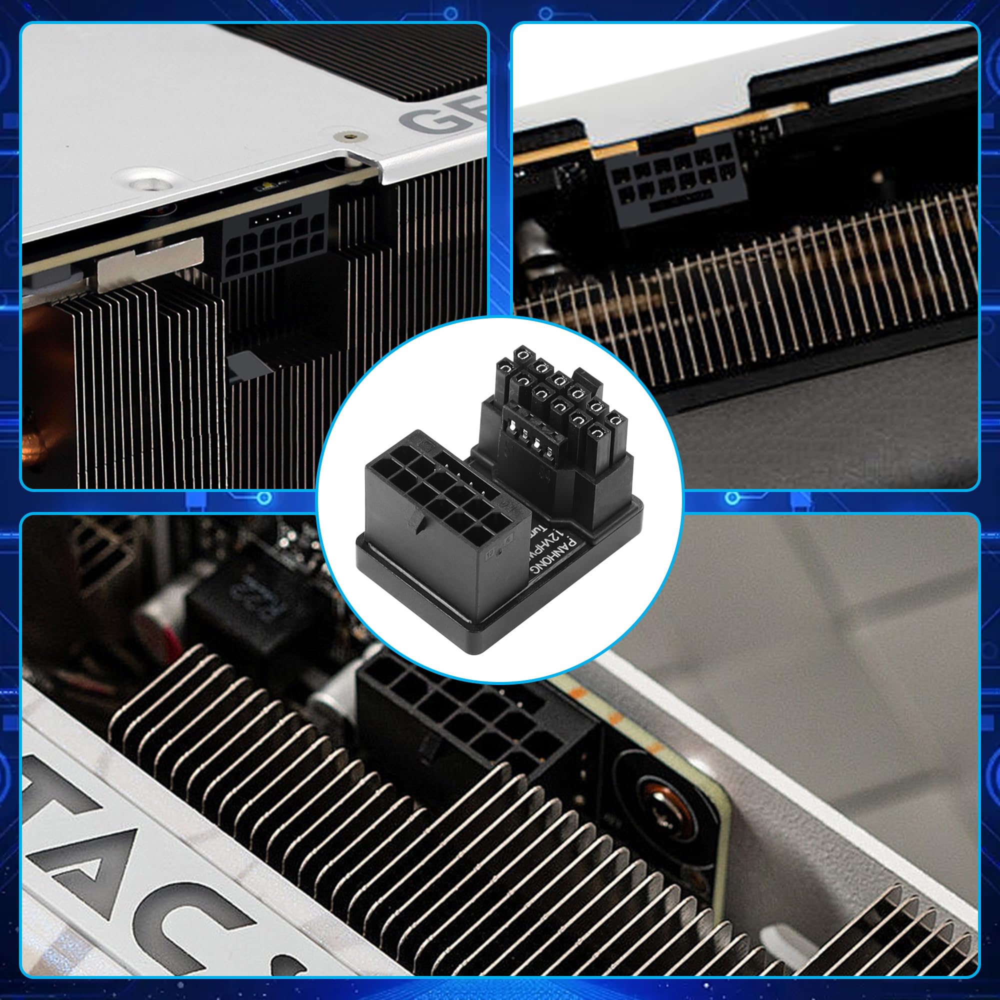 12VHPWR 12 4Pin PCIE 5.0 to 4x8Pin Power Supply Adapte Cable for RTX 4080 4090 12VHPWR 12 4Pin PCIE 5.0 to 4x8Pin Power Supply Adapte Cable for RTX 4080 4090