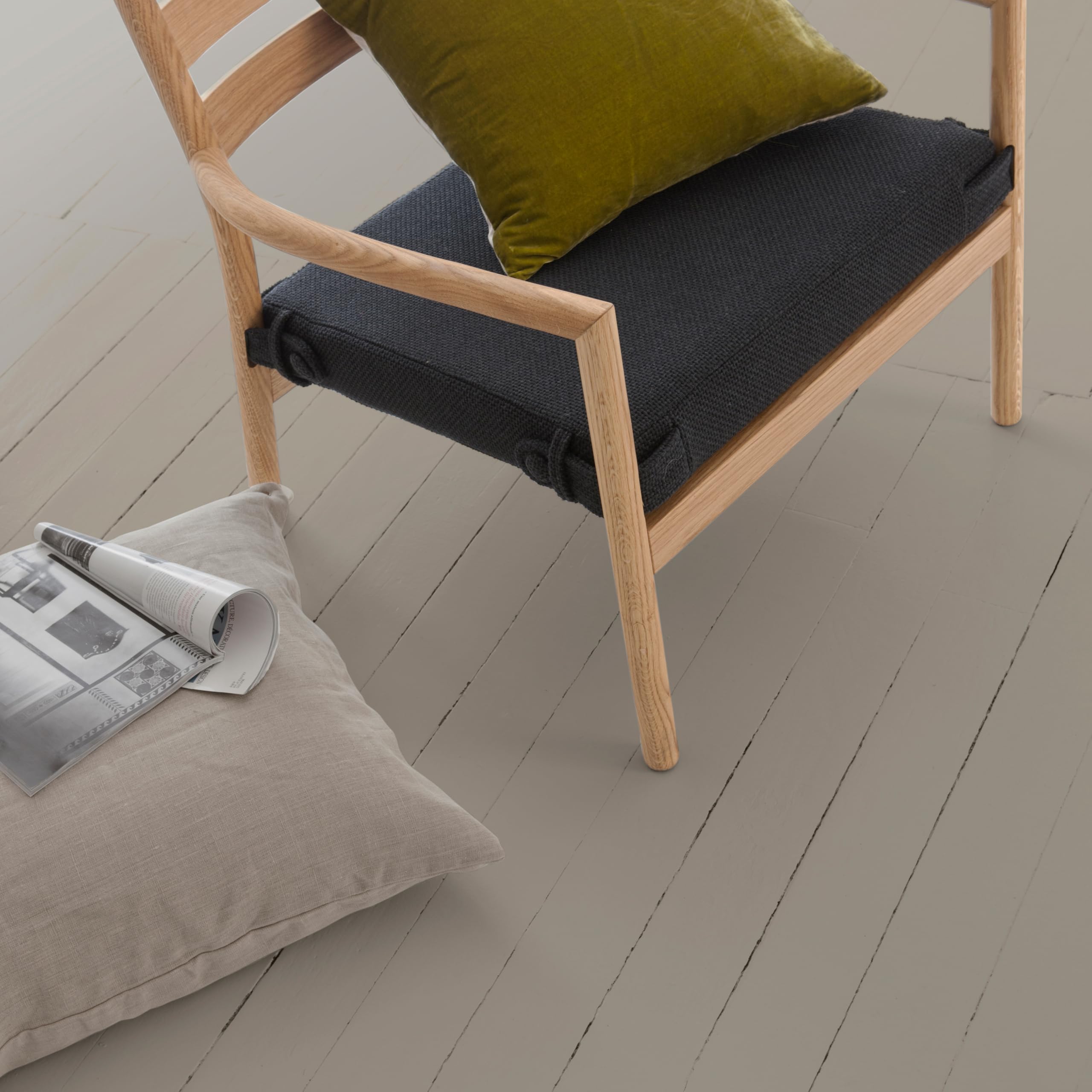 V33 Esmalte Renovation Perfection Suelos Marrón Topo Satinado 0,75L