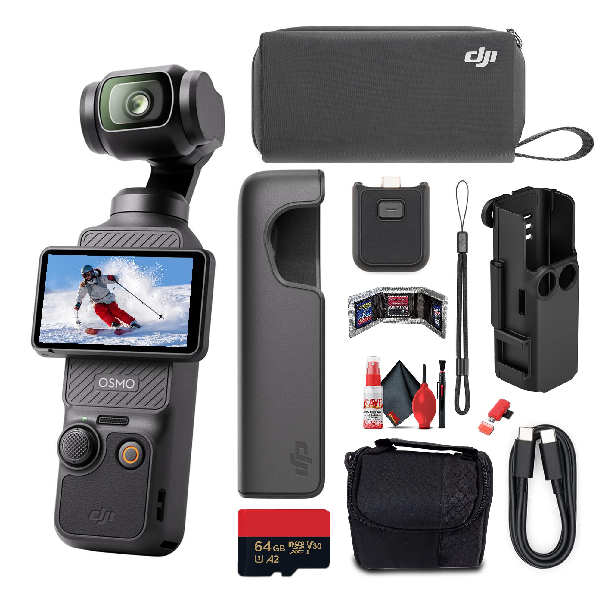 Amazon.com : DJI Osmo Pocket 3 Gimbal Camera | 4K60 Video | 1-Inch