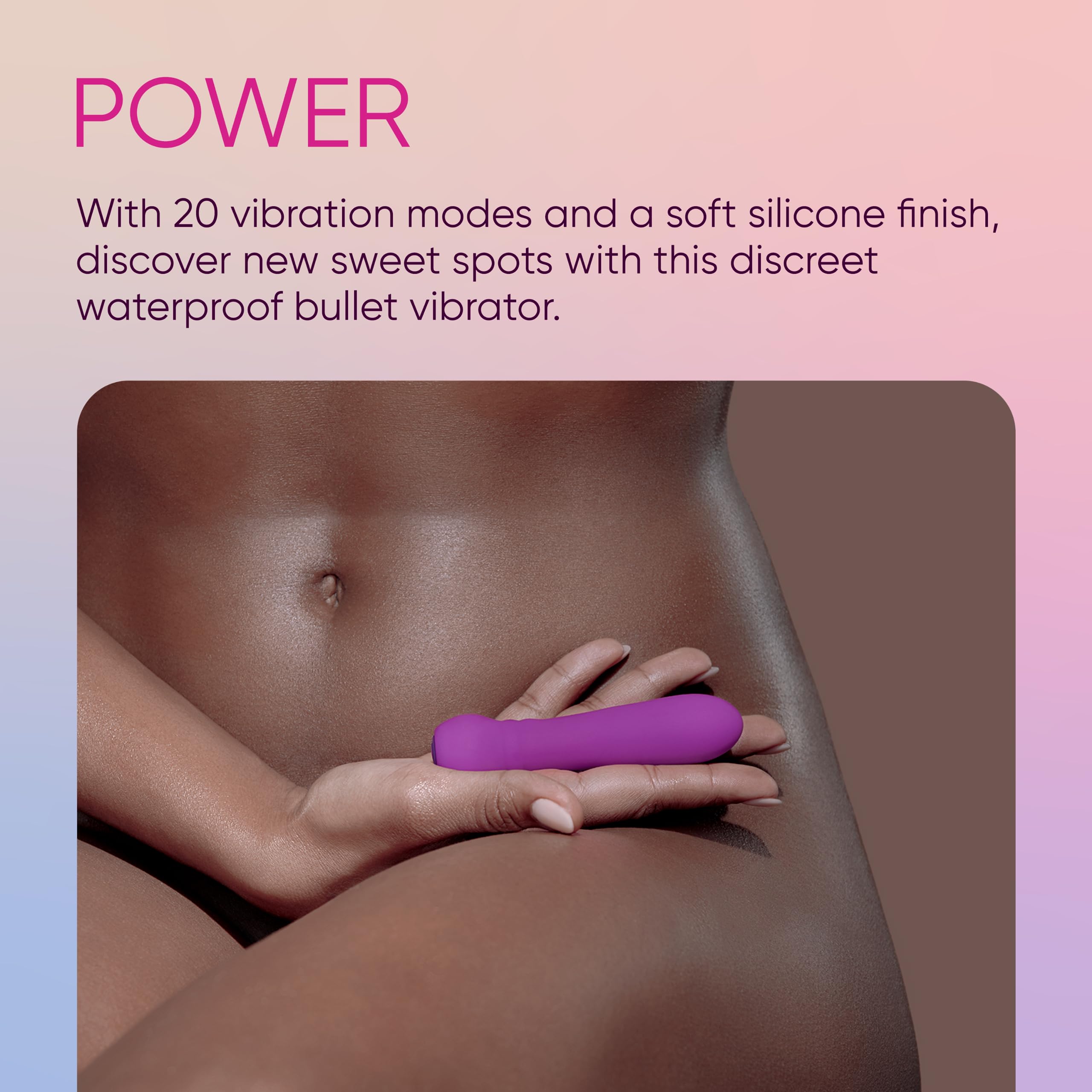 Femmefunn Ultra Vibratori proiettile Purple 10,8 cm