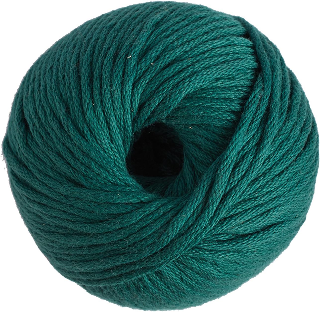 Pelote de Fil à Tricoter Natura 100 % Coton, Couleur 08, XL