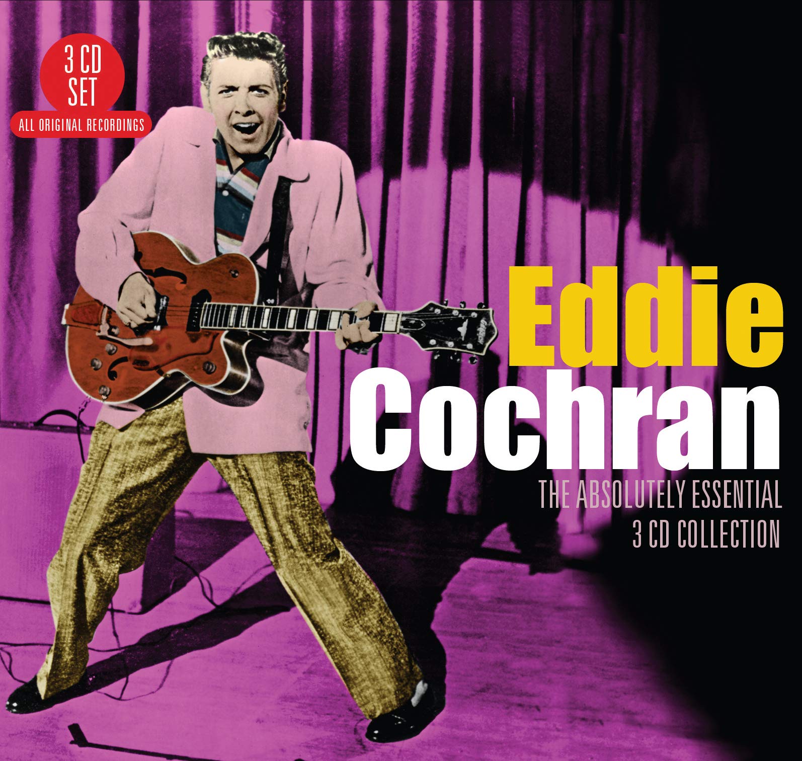 Eddie Cochran Absolutely Essential Collection 3cd Collection CD set UK Big3 2016