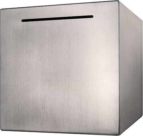 Hucha para adultos alcancía segura hecha de acero inoxidable solo puede guardar la alcancía que no se puede sacar 59 pulgadas