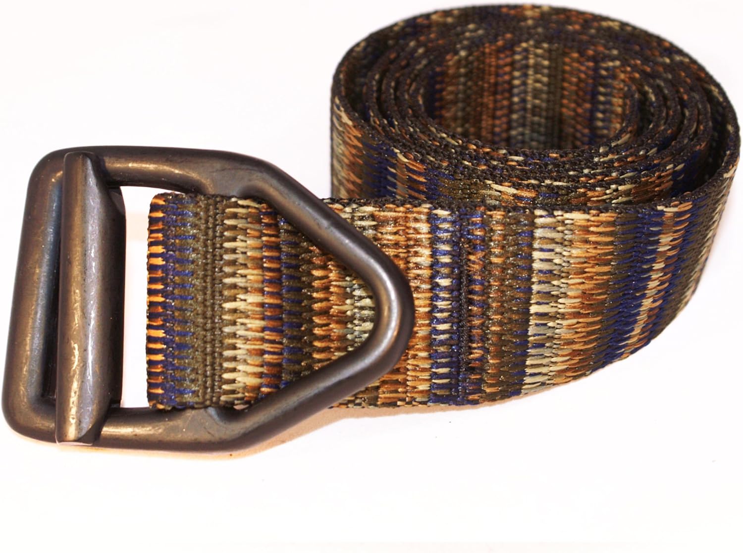 Bison Designs 38mm Wide Light Duty Belt with Black Buckle (Coyote, 46-Inch Maximum Waist/X-Large)