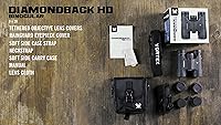 Vista 6 de Vortex Optics Diamondback HD 8x28 - Prismáticos - Sistema óptico HD, agarre antideslizante, impermeable, a prueba de niebla, a prueba de golpes