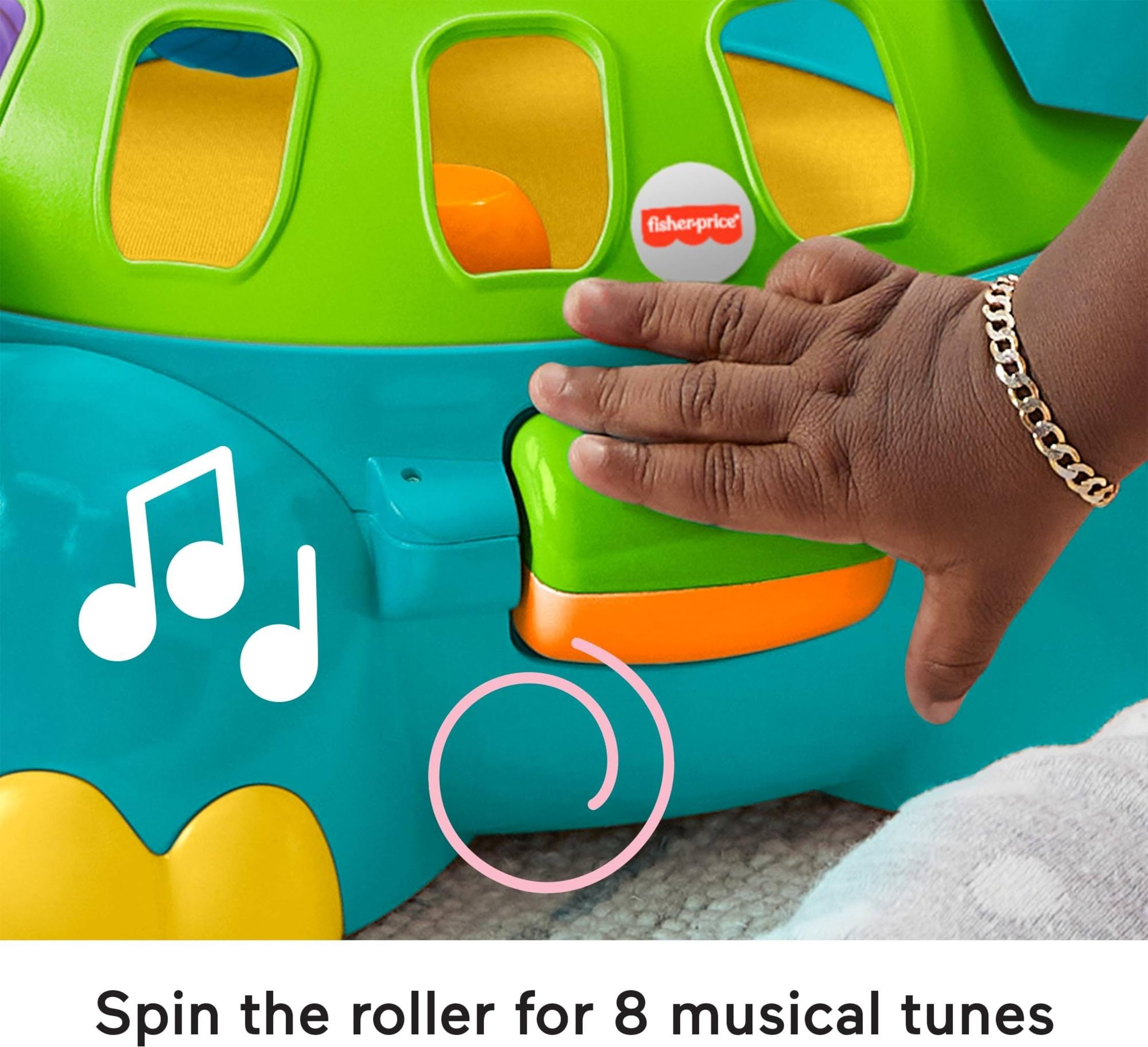 Fisher-Price Go Baby Go Poppity Pop Musical Dino