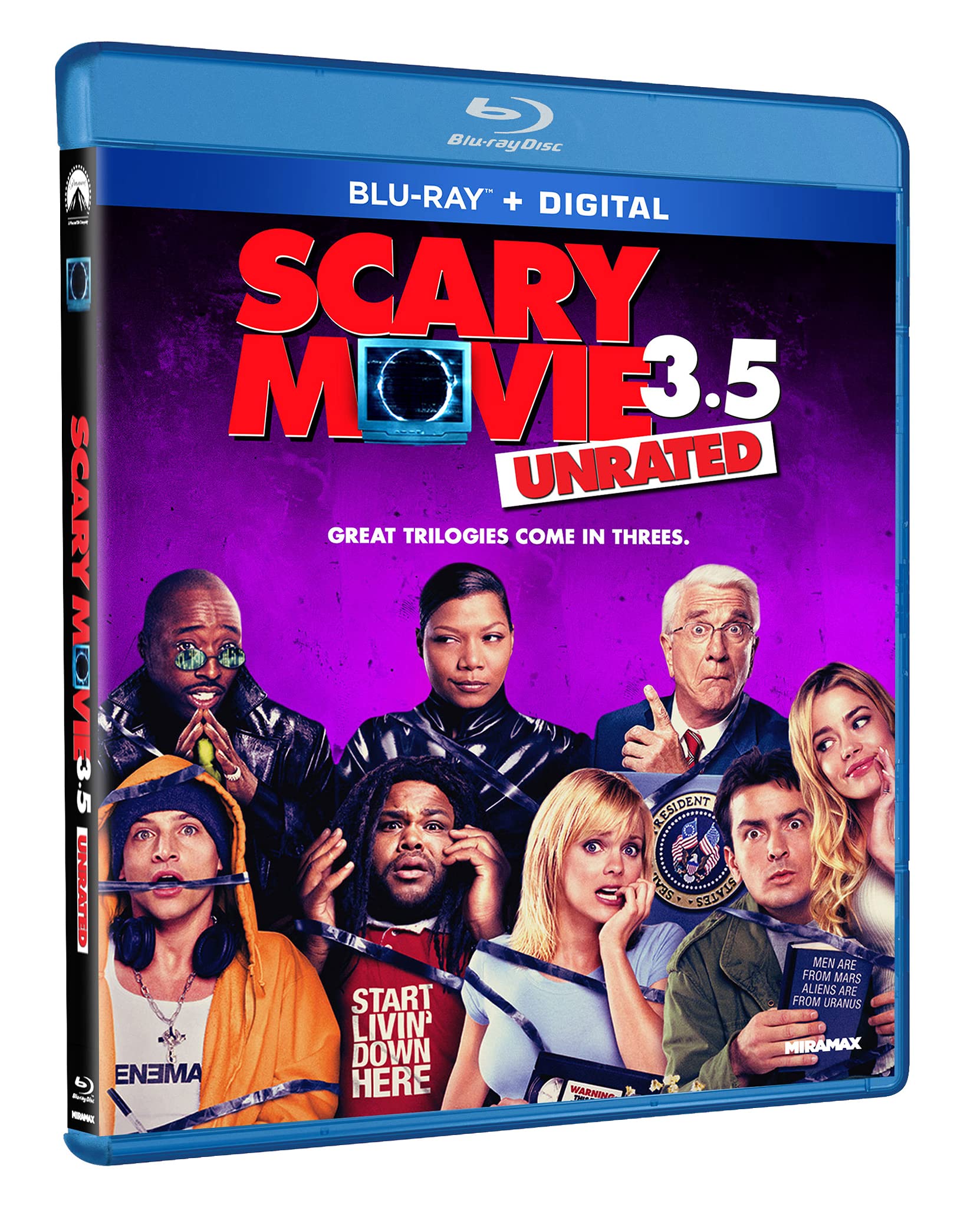Scary Movie 3.5 [USA] [Blu-ray] pelicula original para reproductores de zona compatible