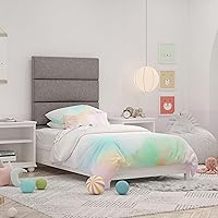 Vista 7 de Jaxx Panelist - Cabecero acolchado moderno, juego de 4 paneles para montar en la pared (cada uno de 11.25 x 38 pulgadas), tamaño King