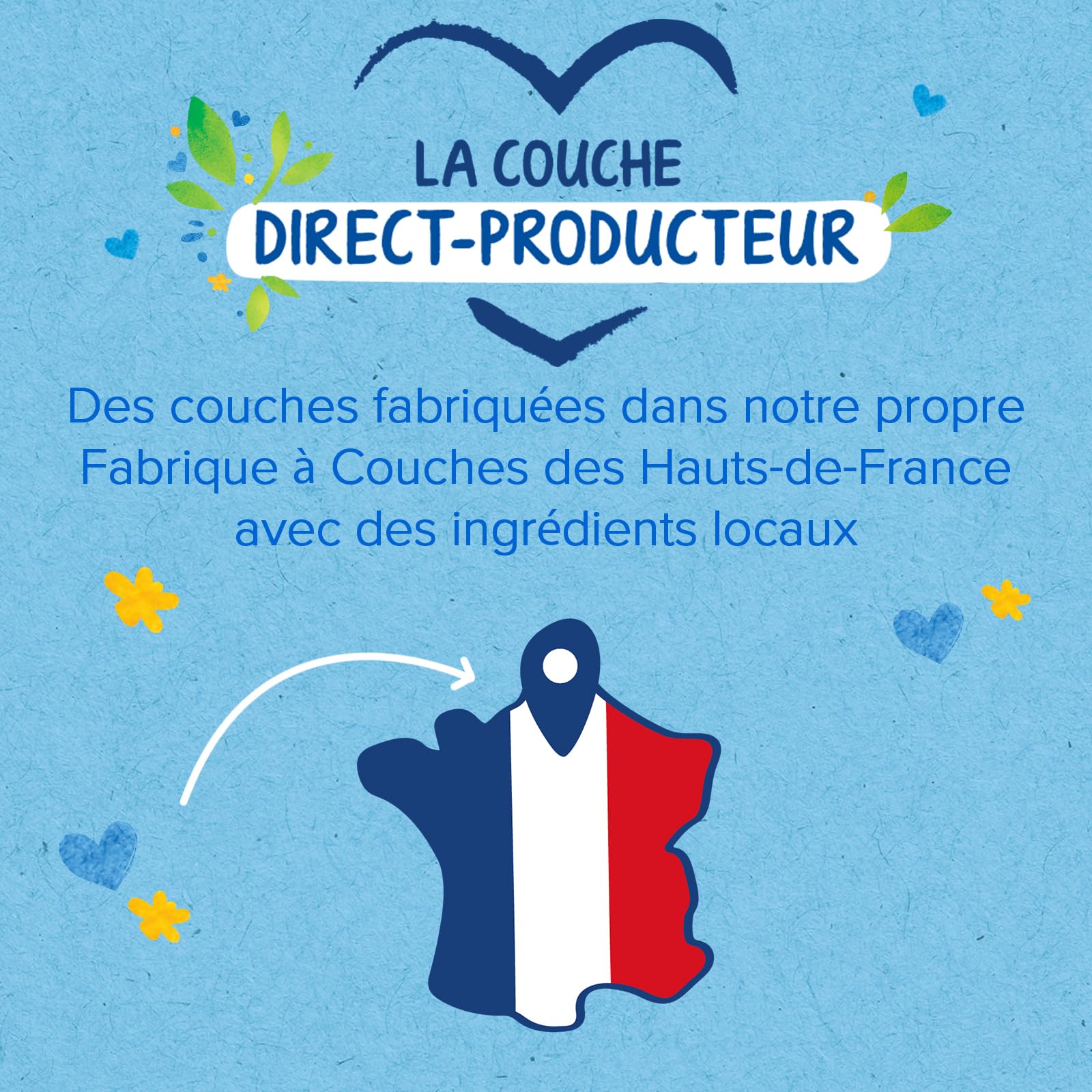 TIDOO - Couches écologique Taille 5 (12-25kg) - Origine Naturelle, sans substances nocives - 12h au sec, ultra absorbantes - Fabriquées en France - 120 Couches Jetables - Pack 1 Mois