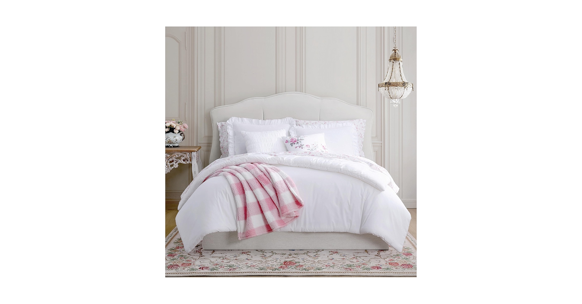Amazon.com: Shabby Chic® - King 3-Piece Comforter Set, Soft
