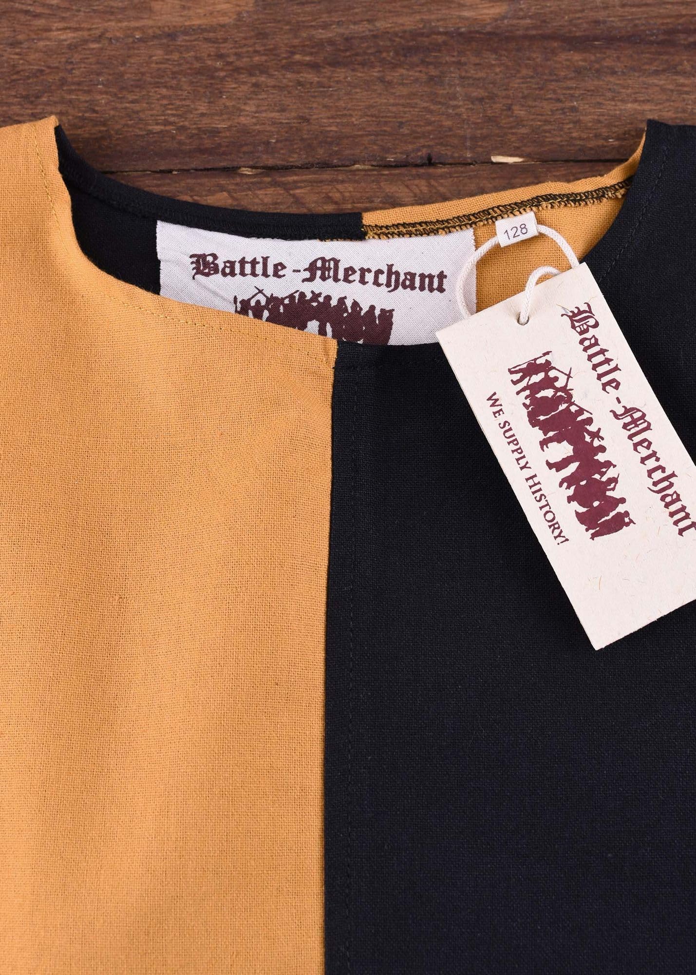 Battle-Merchant Lucas - średniowieczny płaszcz dziecięcy - rycerz, LARP, kostium średniowieczny