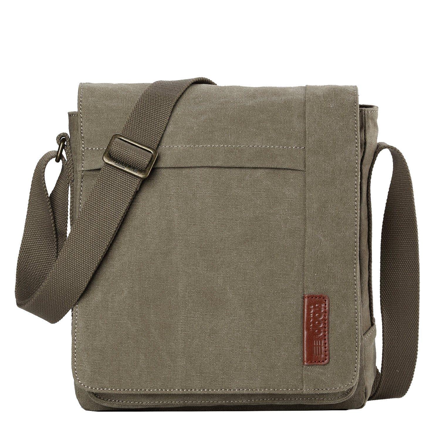 Troop LondonTRP0219 Classic Canvas Across Body Bag