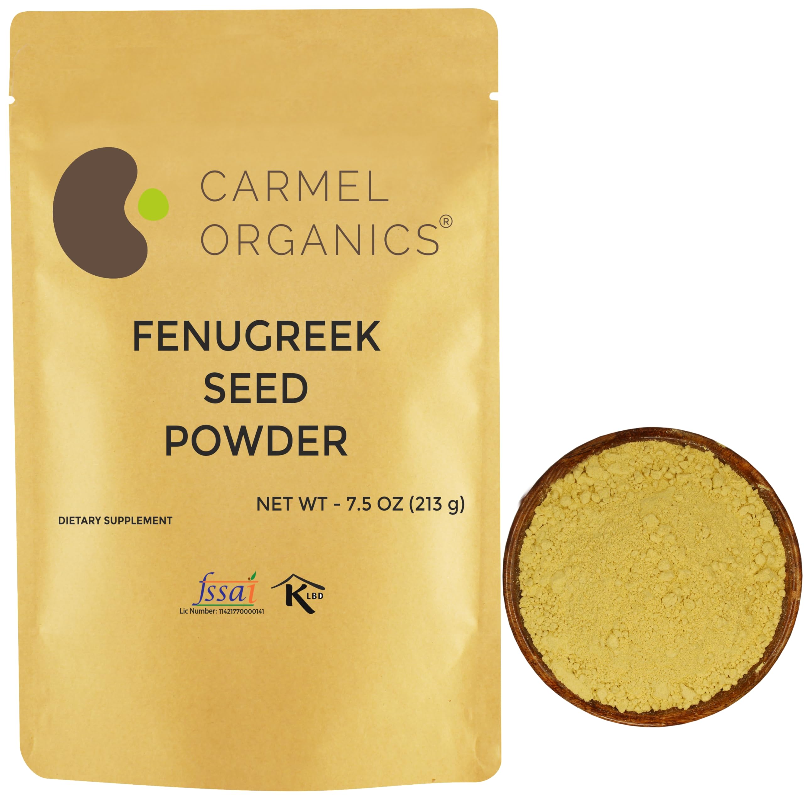 Fenugreek Seed Powder – 7.5 Ounce | Pure & Natural | Non-GMO | Perfect for Cooking, Herbal Remedies & Beauty Care, No Added Preservatives, Indian Origin FenugreekUSDA Organic