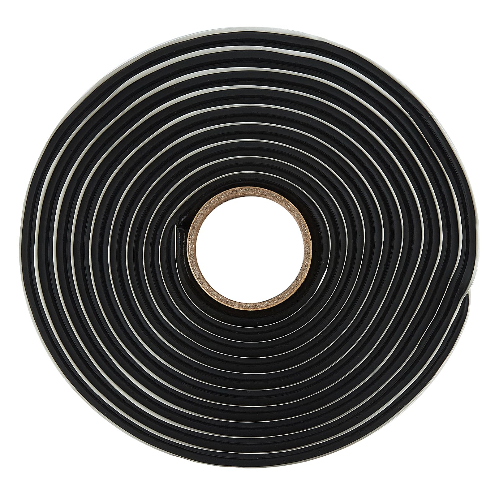QIEOTE Black Butyl Seal Tape - Repair Rv Window Sealing Tape Waterproof RV & Marine Sealant for Windows, Vents & Roofing 1 Seal- Butyl Foamcore Roll