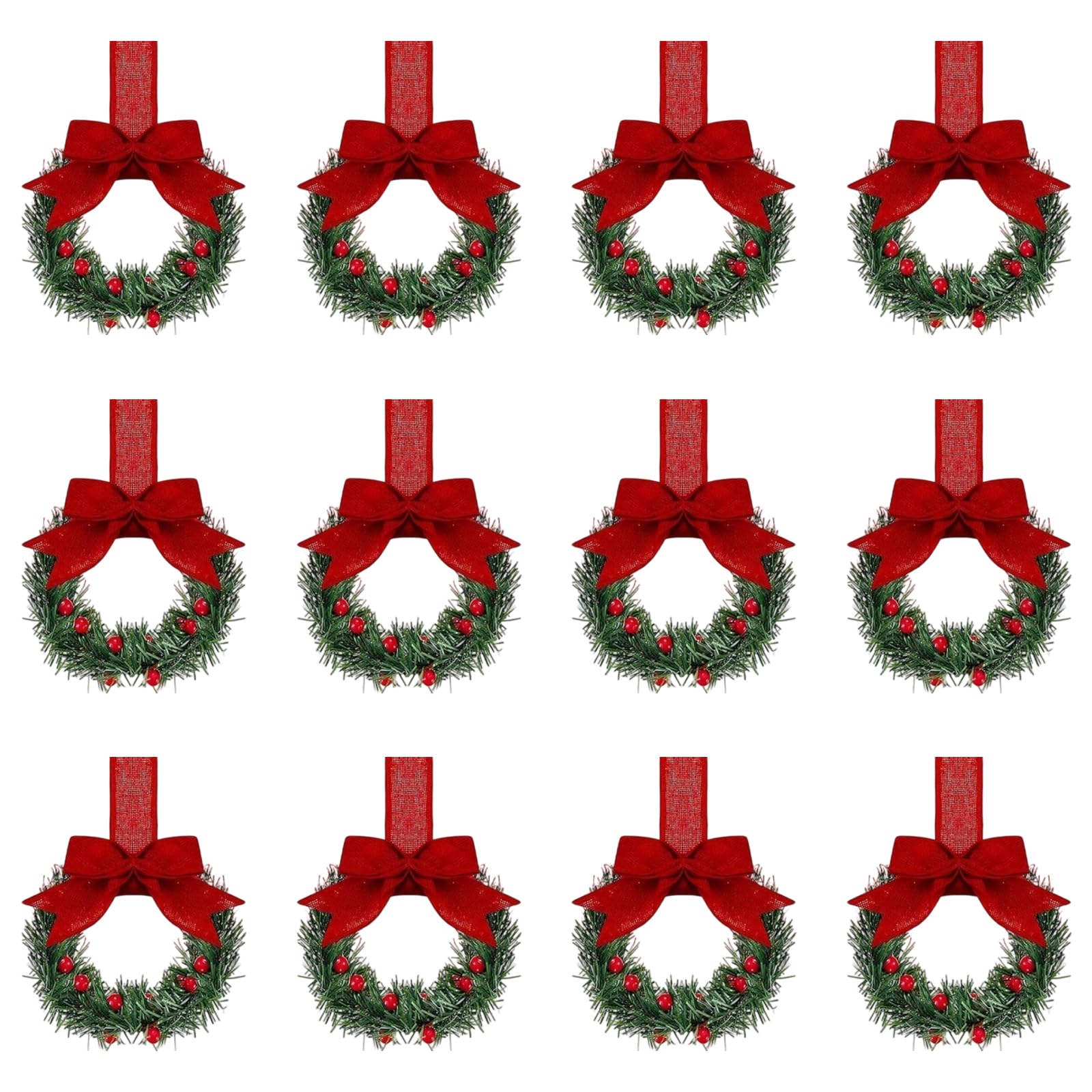 Bowknot Ribbon Wall Hanging Rings Wreath Multipurpose Decorative Closet Accessories for Festival Event PVC Decorative Wall Hook