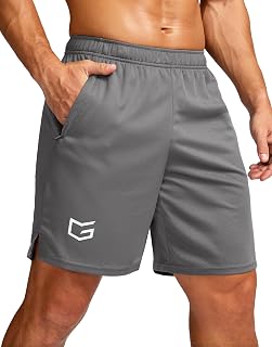 Men's 5"/ 7"/ 9" Workout Running Shorts with Zip Pockets