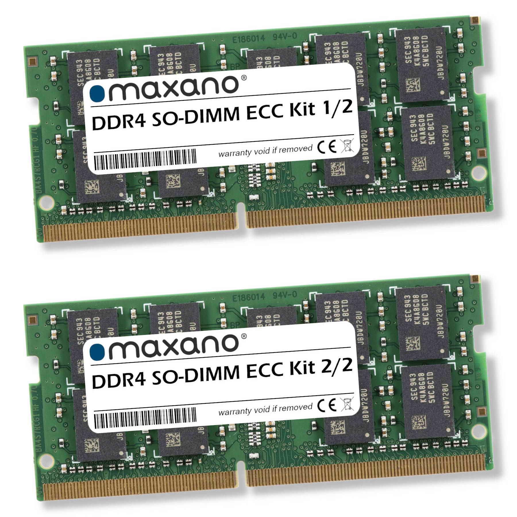 axano Lot de 2 barrettes de éoire RA 32 Go 16 Go copatibles avec