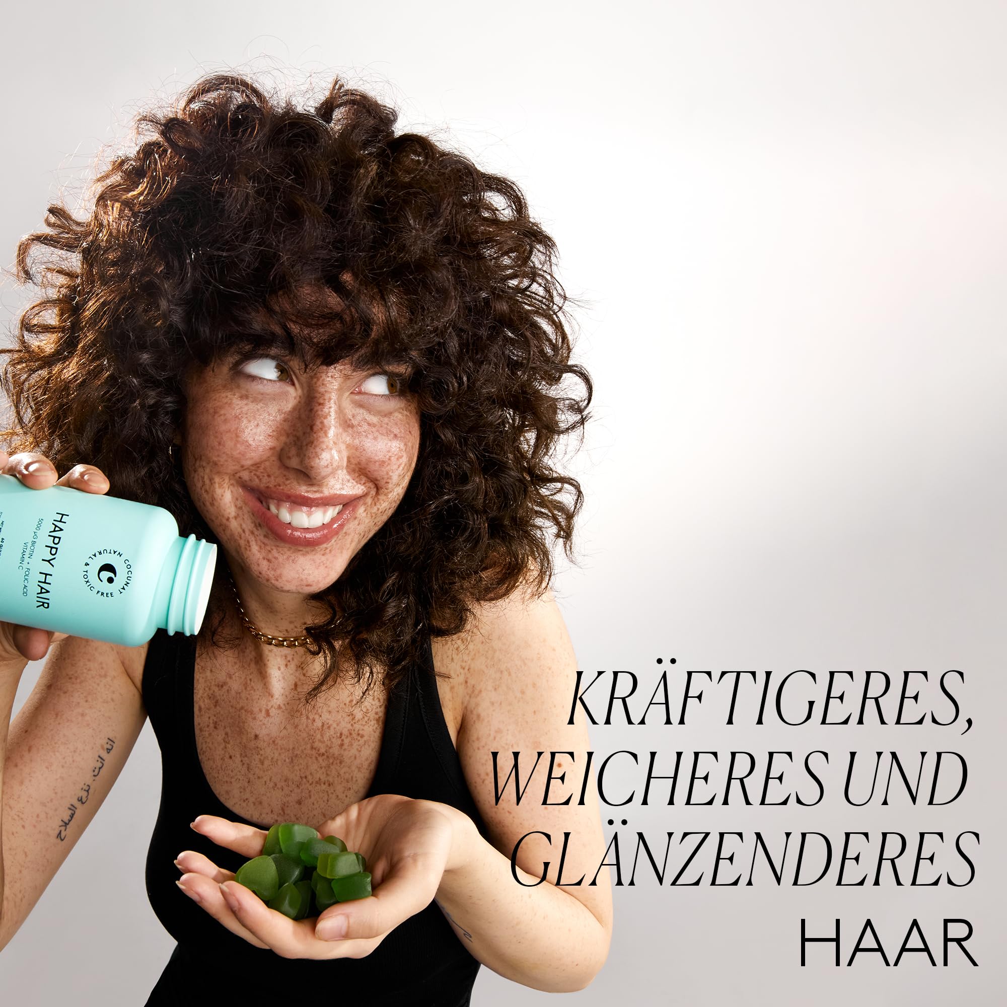 COCUNAT Haarpflege-Set Happy Hair + Savior Kräftigt das Haar | Komplettes Haarpflege-Set, das das Haar schützt und von innen und außen kräftigt.