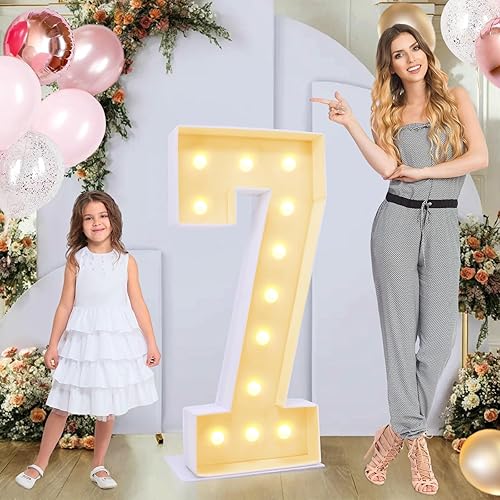 Miniatura 34 de Marquee de 4 pies para letras A, letras iluminadas "Marry Me", letras grandes iluminadas, marquesina grande multifuncional para letras de 4 pies de