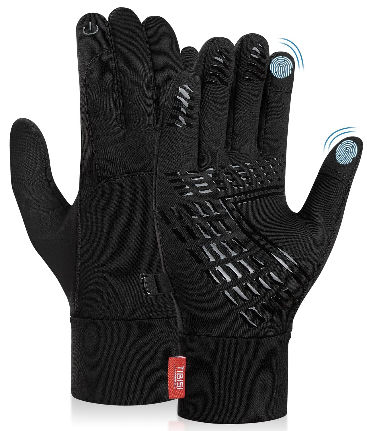 TANSTC Handschuhe Herren Outdoor Winterhandschuhe Damen Skihandschuhe Winter Warm Fahrradhandschuhe Laufhandschuhe Thermohandschuhe
