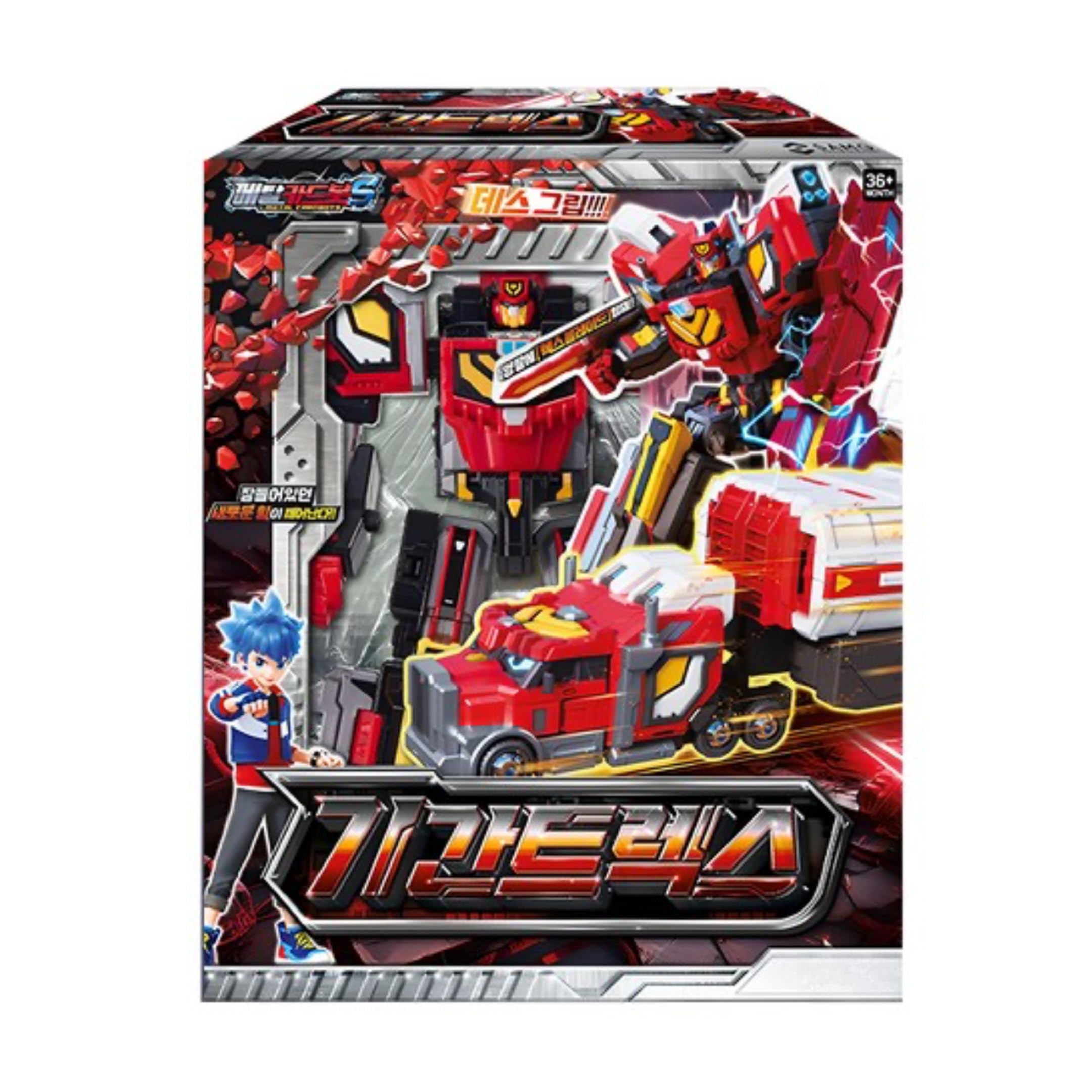 Metal Card Bot S Gigantrex Transforming Robot Truck 기간트렉스