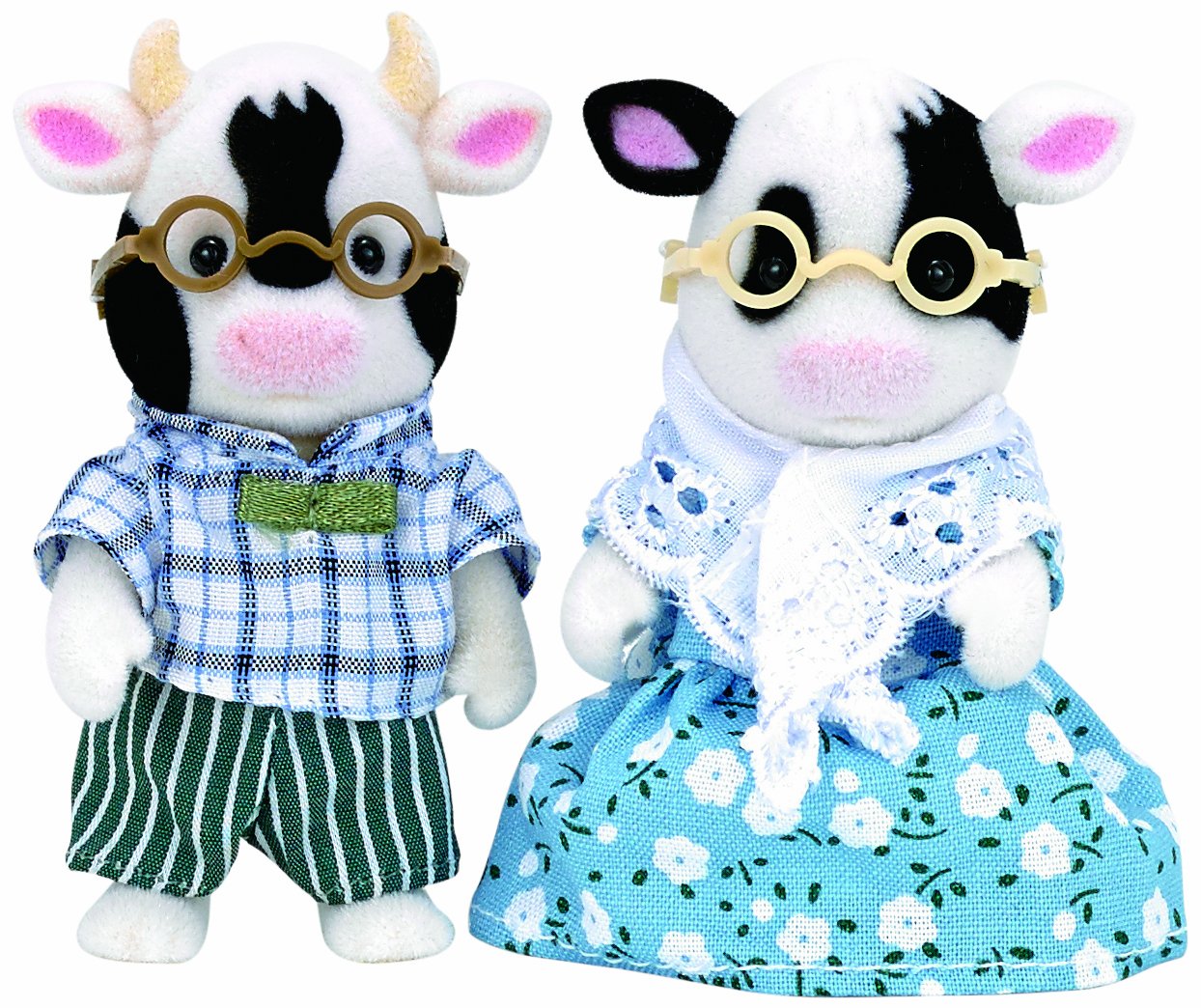 sylvanian families friesian cow family