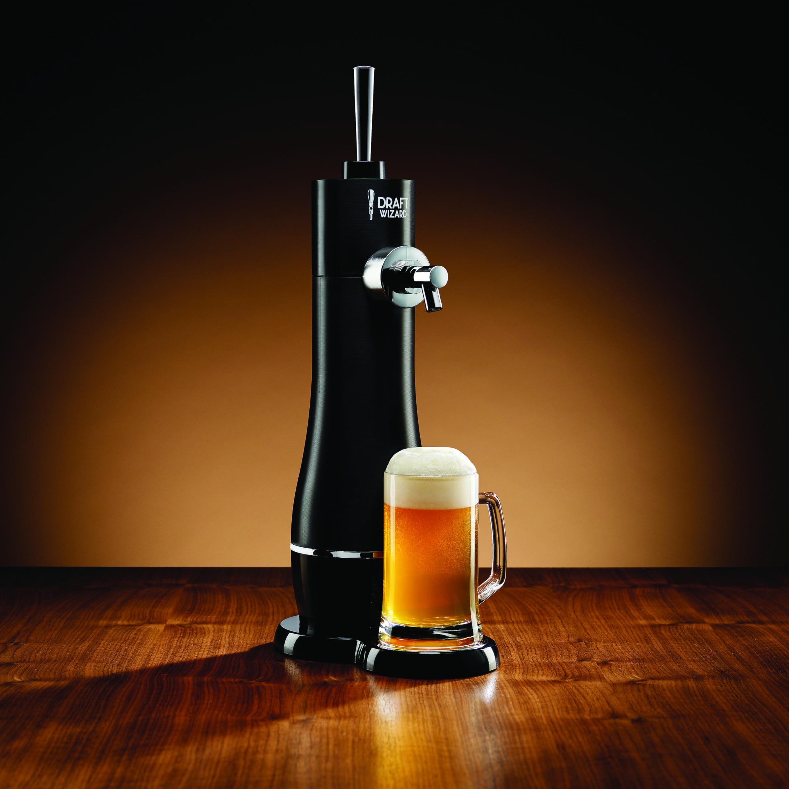 Menkind Draft Wizard Distributeur de Bière à Frothage Ultrasonique pour Maison, Édition Can & Bouteille