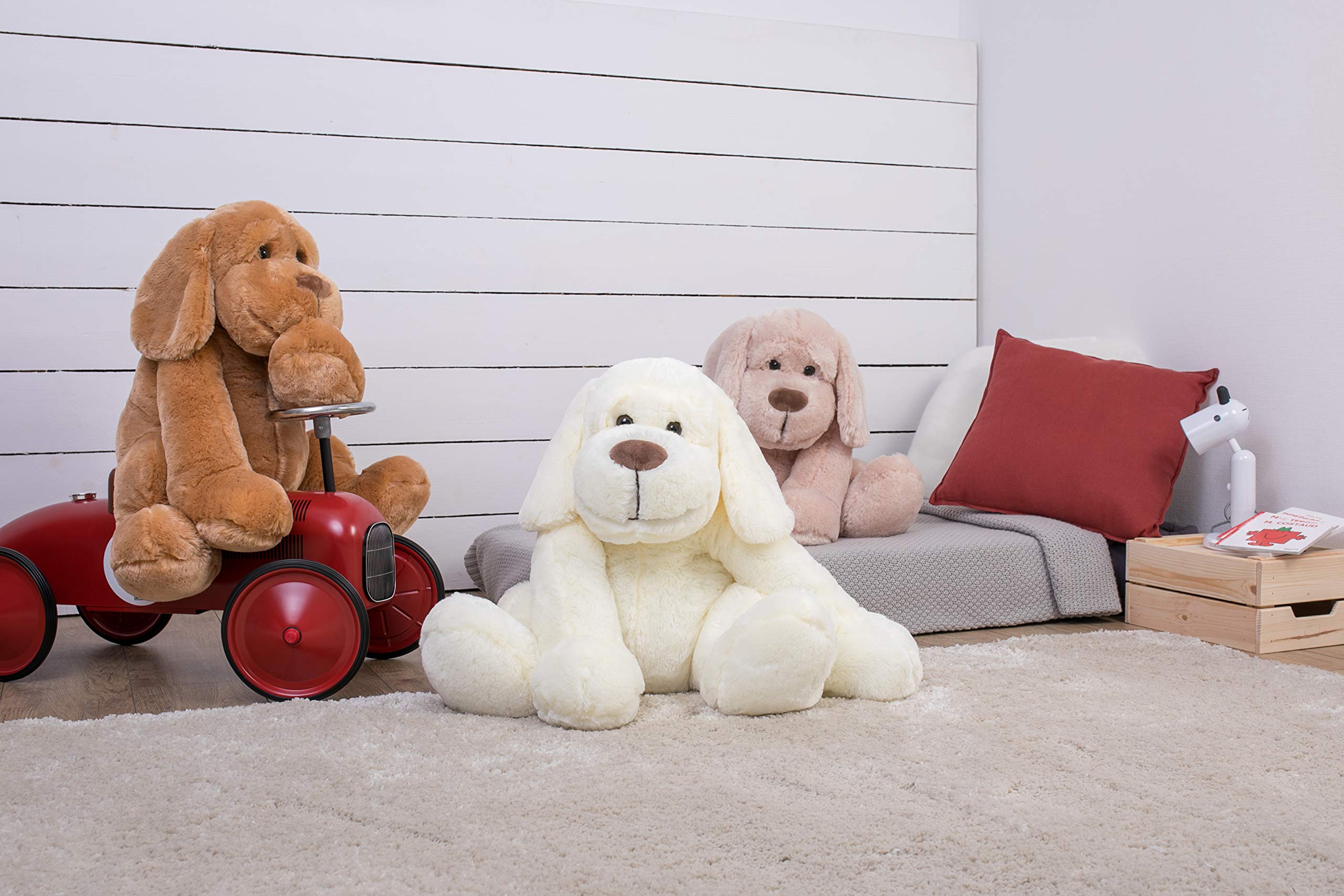 Gipsy - Perro Sentado, 50 cm, Color Rojo (070087)