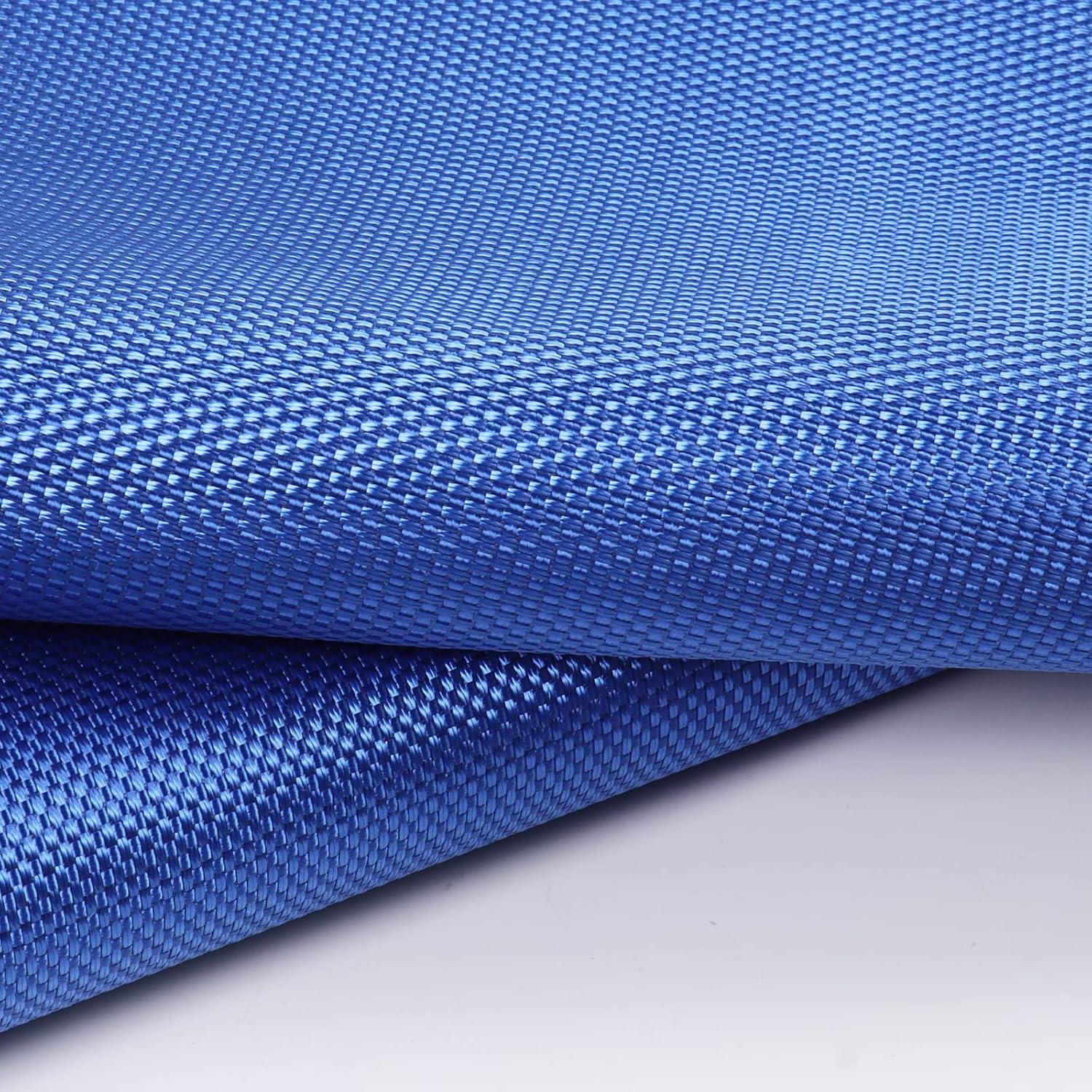 Waterproof Canvas Fabric 1680Denier - 60"×36" Heavy Duty Marine Awning Fabric(PVC Coated) Water-Resistant Cordura Material for Outdoor/Indoor Boat Tent Cushion Covering 60" Wide (Blue)