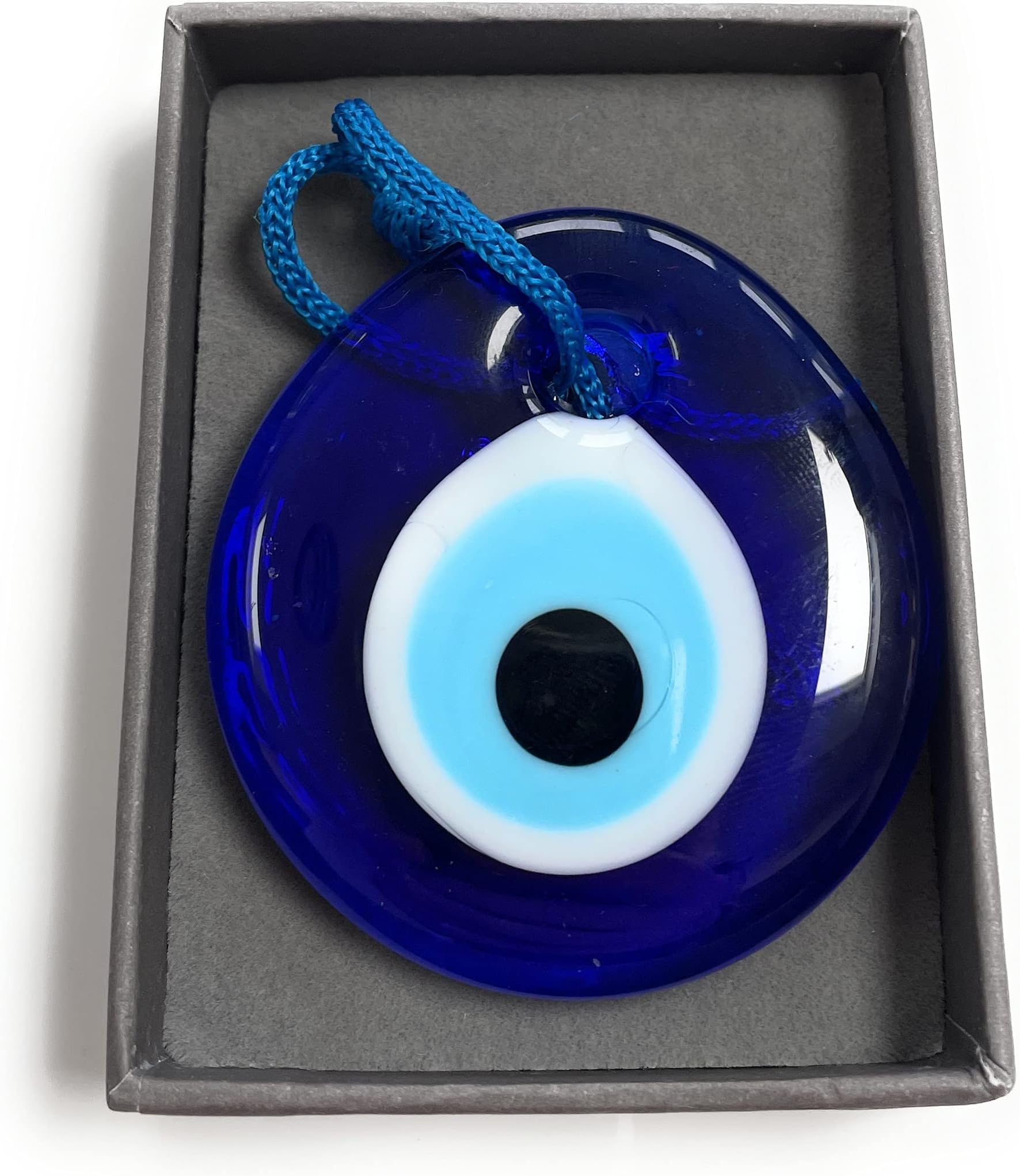 Primeone Evil Eye Nazar Boncuk 5 cm Lucky Turkish Greek Glass Hanging Good Luck Protection