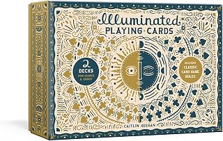 Illuminated Playing Cards: Two Decks for Games and Tarot (The Illuminated Art Series)