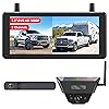AUTO-VOX 2 Solar Wireless Backup Camera System: 7.2” 1080P HD Monitor, 3-Min Quick Installation for Wider Rear & Trailer View, IP69K Waterproof Back Up Camera for Truck, RV, Camper, Horse/Boat Trailer