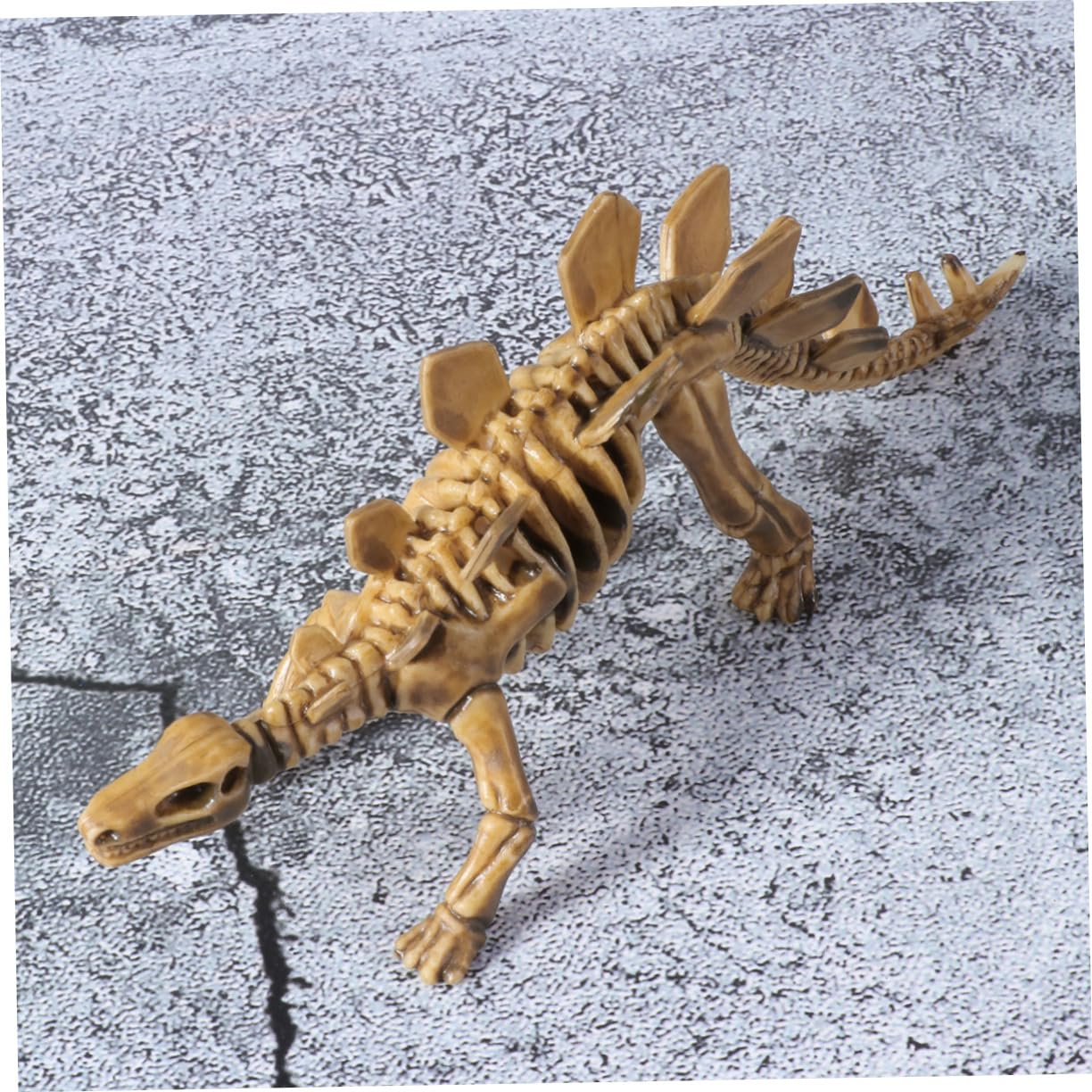 VICASKY 36pezzi Figure Di Scheletri Di Dinosauro Giocattoli Educativi Per Ragazzo Ragazza Decorazioni Uniche Per Casa e Per Attività Didattiche e Giochi Creativi