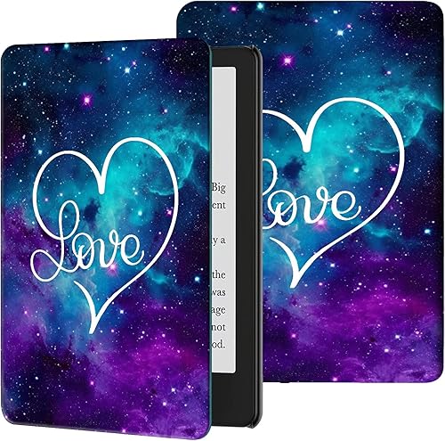 Funda para Kindle Paperwhite de 6.8 pulgadas, 11 generación 2021, delgada, de piel sintética, con función de encendido y apagado automático para